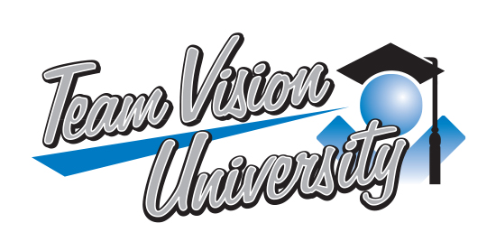 Team Vision University Logo Developed For People First FCU