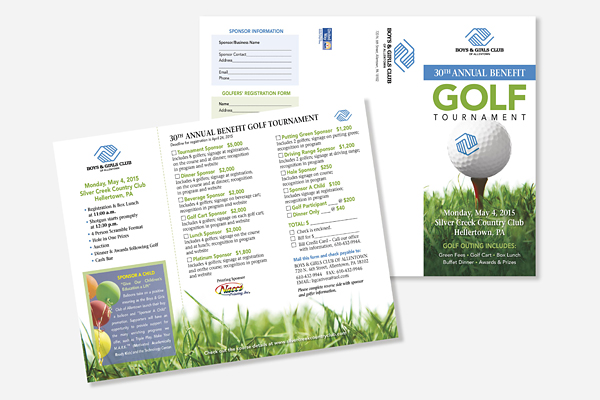 Boys & Girls Club Golf Brochure